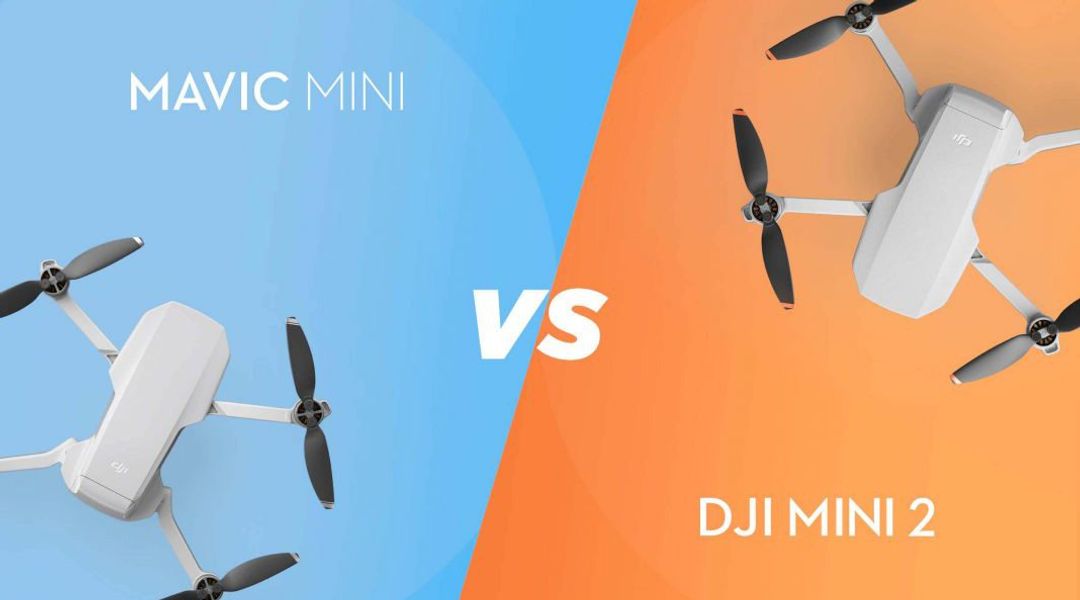 So sánh Flycam DJI Mini 2 và DJI Mavic Mini